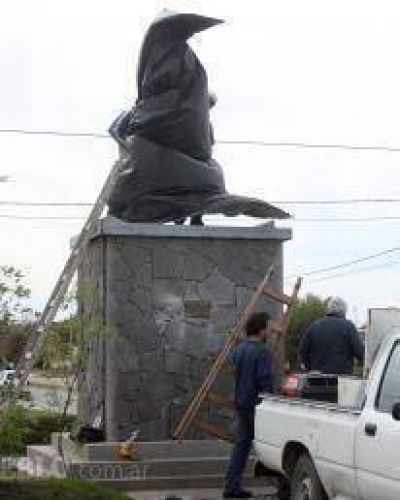 Ultiman detalles de la obra en reconocimiento a Broilo