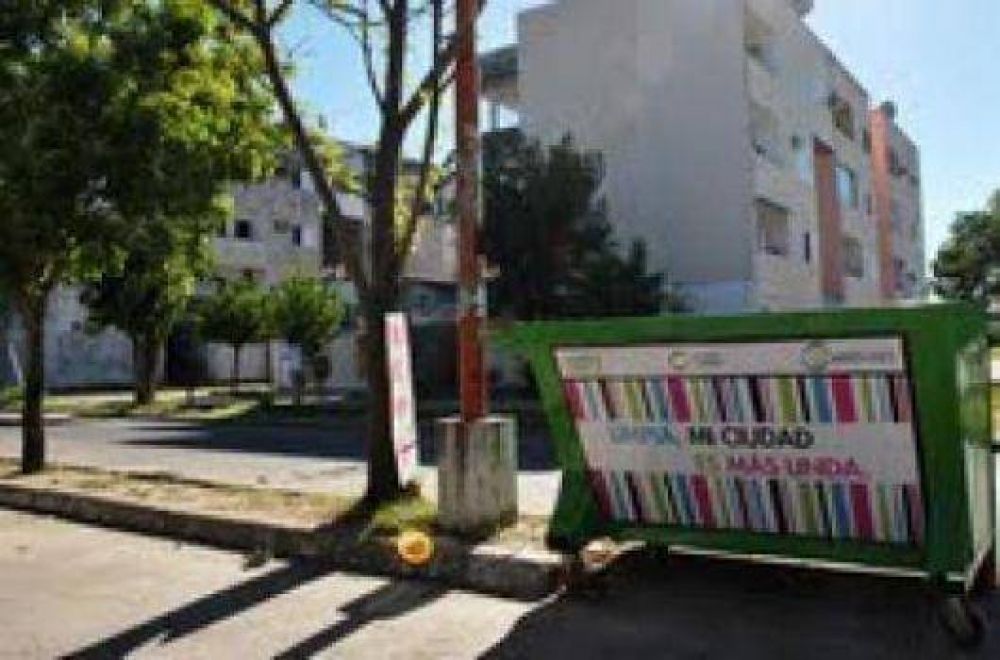Colocar�n contenedores por las obras en la Maip�