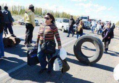 ATEN cort� la ruta y gener� un caos 