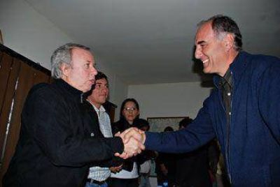 Peralta present� obras para Las Heras