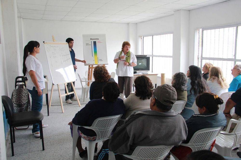 San Miguel - Se realiz� una charla sobre diabetes