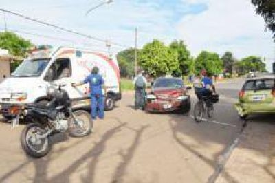 Seguidilla de accidentes preocupa a los vecinos de Blas Parera y Las Heras