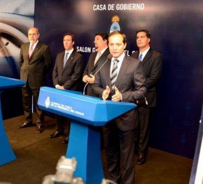 Camau, junto al Ministro de Econom�a de la Naci�n