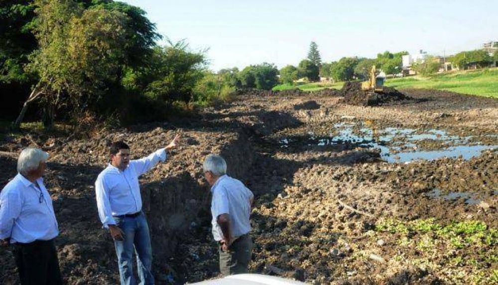 Est� en marcha la megaobra para reducir el impacto de inundaciones en Resistencia