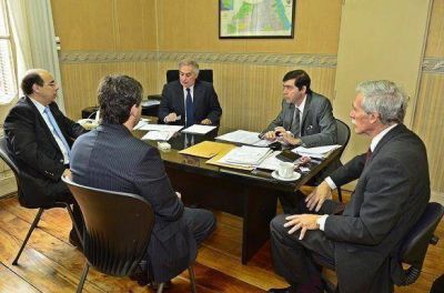 Reuni�n entre el Municipio de San Fernando y el Banco Provincia