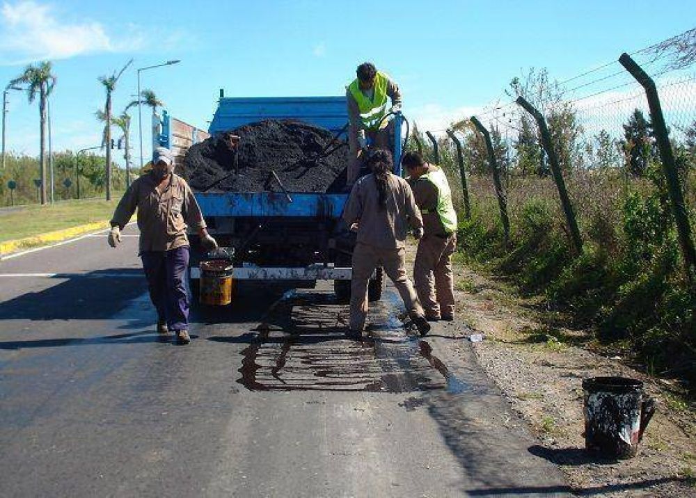 Avanza el Plan de Bacheo en Tigre  
