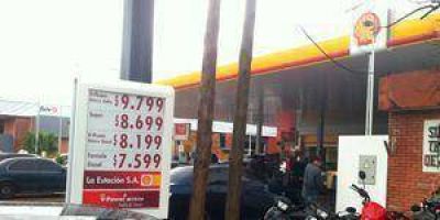 La nafta m�s econ�mica en Formosa ronda los $8