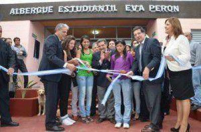 Chepes:�Inauguraci�n Albergue y firma de convenios entre la Naci�n y la Provincia�