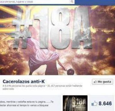 El 18 de abril convocan a otro cacerolazo contra el gobierno K