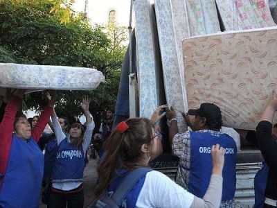 Masiva presencia de j�venes K en La Plata