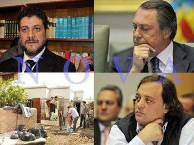Tras la inundaci�n en La Plata, Ferr� y Casal quedaron en la mira