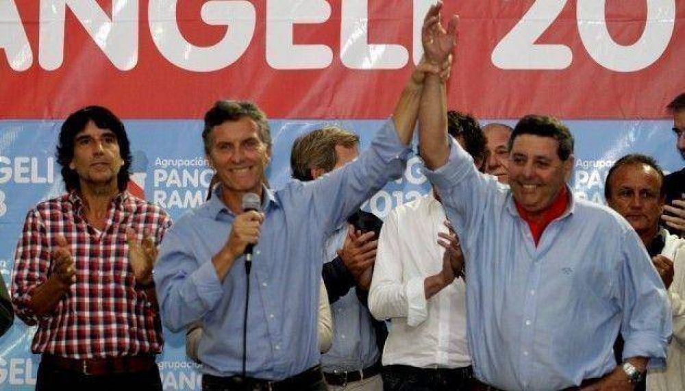 Macri estuvo en el lanzamiento de De Angeli