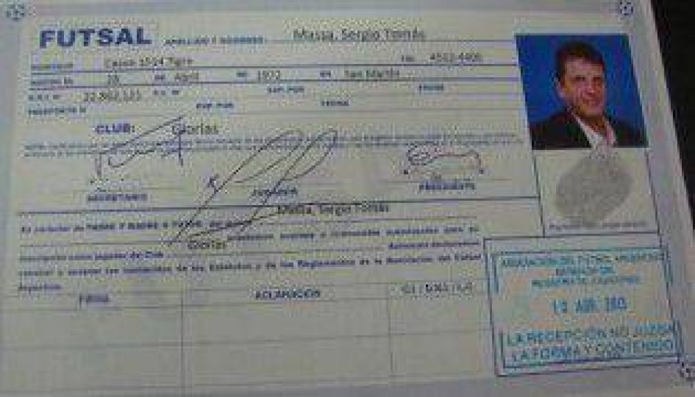 Massa, como Scioli, jugar� futsal