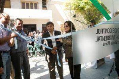 Luc�a inaugur� una oficina de la FAO y un Centro de Control Minero-Ambiental
