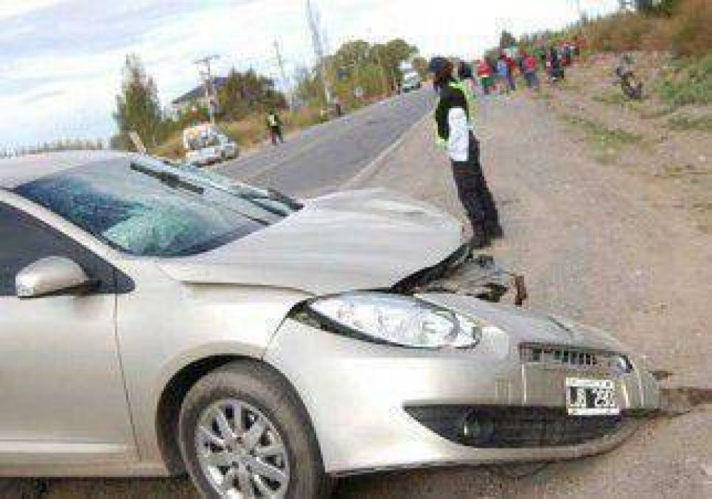 Muri� un motociclista en accidente en la Ruta 22 