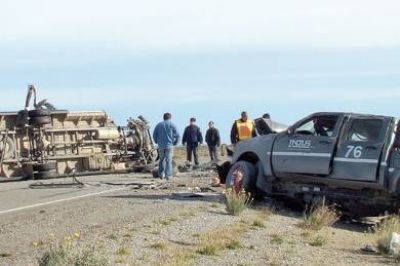 Un menor con lesiones graves y un muerto en tragico accidente