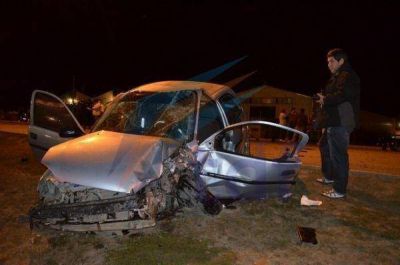 Solo uno de los conductores qued� internado por fracturas m�ltiples