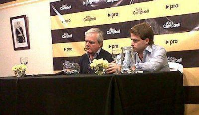 Campbell junto a Federico Pinedo disertaron sobre la Reforma Judicial que quiere impulsar el Kirchnerismo