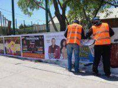 Operativos contra la publicidad pol�tica ilegal