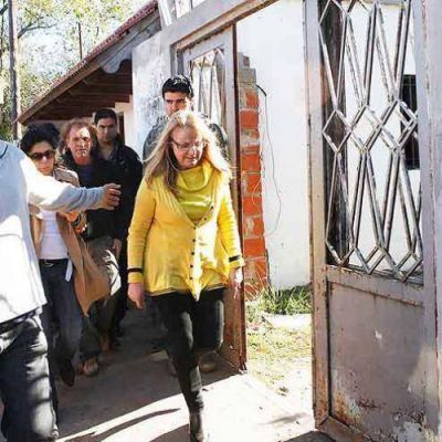 Alicia Kirchner: "Hoy lo importante es trabajar; trabajar y seguir trabajando"