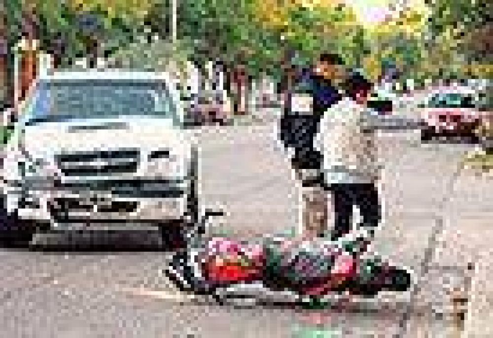 Joven motociclista muri� en el acto