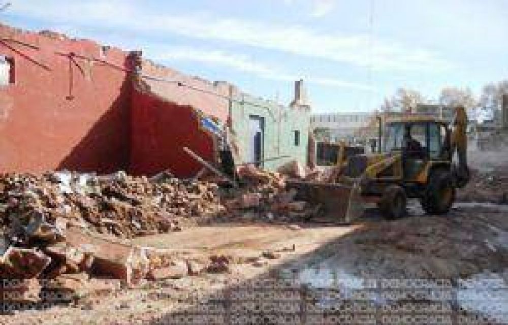 Las obras del edificio Portal del Sol avanzan en el barrio Pueblo Nuevo