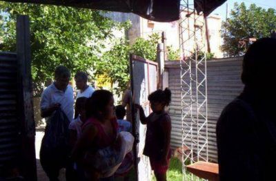 Las Manitos: todav�a esperan la construcci�n del comedor