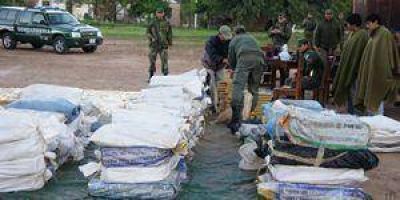 GN secuestr� m�s de tres toneladas de marihuana