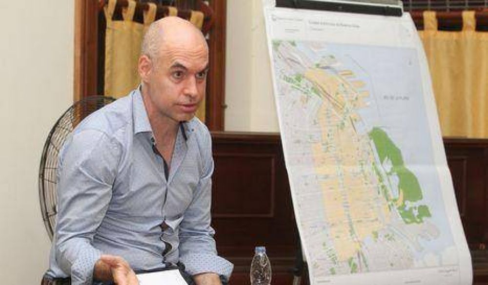 Rodr�guez Larreta anunci� obras para el arroyo Vega