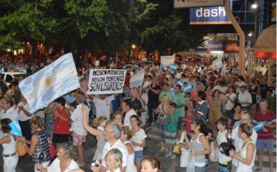 En Pilar tambi�n se siente la convocatoria a la movilizaci�n del #18A