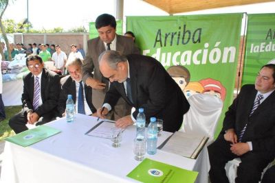 El Gobierno Provincial profundiza su proyecto de jerarquizar la oferta educativa