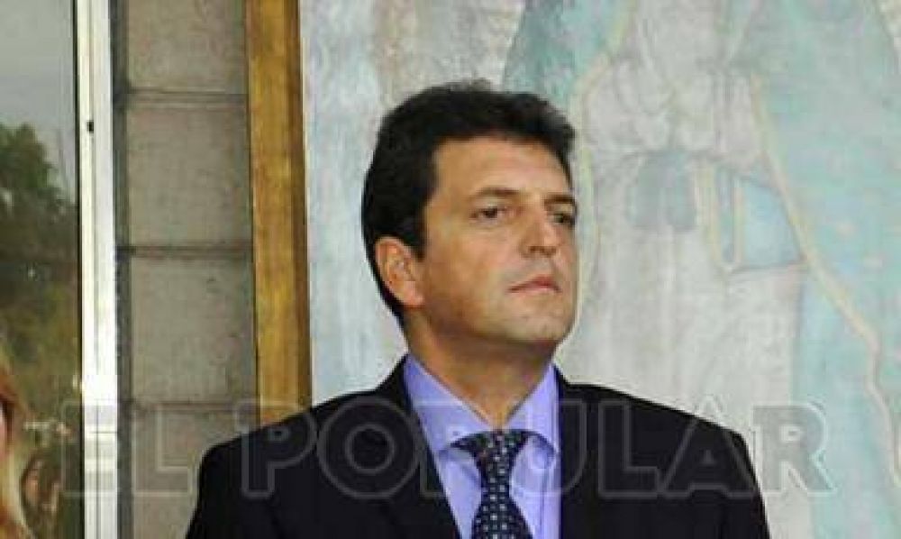 Como Eseverri, Sergio Massa tambi�n insiste en la polic�a municipal