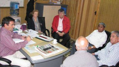 Sa�nz recibi� al presidente del Centro de Jubilados y Pensionados de Petroleros y Gas Privado de Chubut