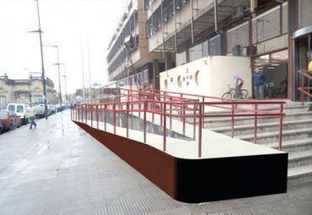 Construirn una rampa de acceso en el Centro Cvico