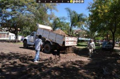 Comenzaron los trabajos para la construcci�n del skate park