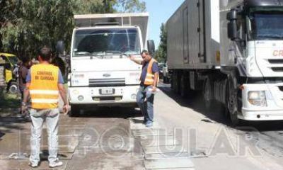 Se realizaron controles de carga en la ruta 51