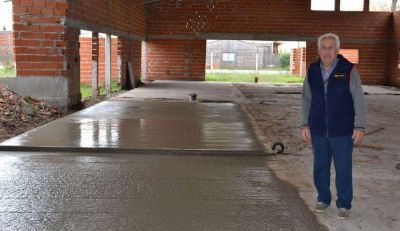 Sigue en marcha la obra en el Centro de Jubilados San Roque