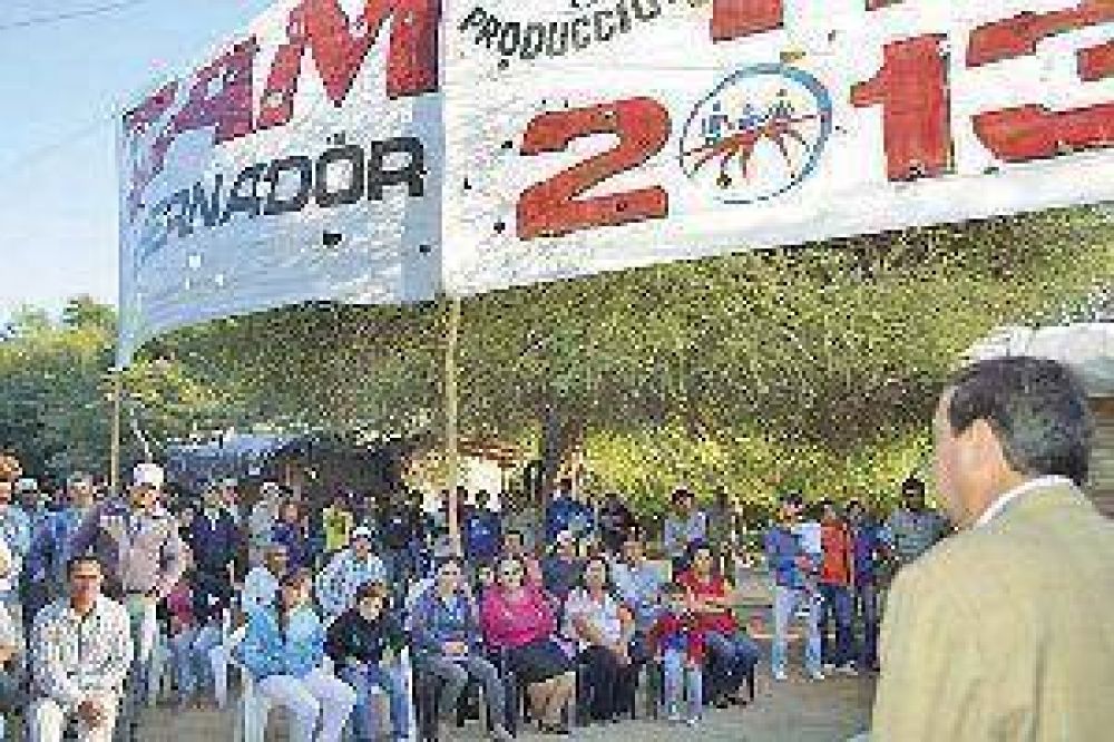 Productores locales recibieron aporte desde el gobierno provincial