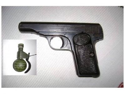 Secuestraron una granada de mano militar utilizada en el conflicto b�lico de Malvinas