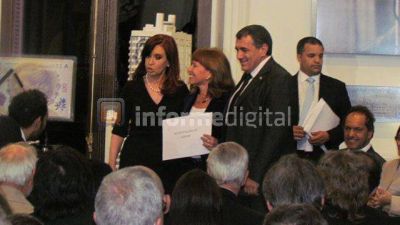 Cristina Kirchner entreg� fondos para obras a Osuna	 