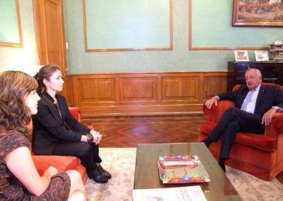 Defensora del P�blico visit� Casa de Gobierno