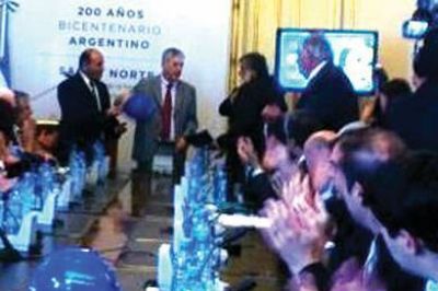 El Intendente C�rdoba particip� del anuncio de obras por $ 420 millones
