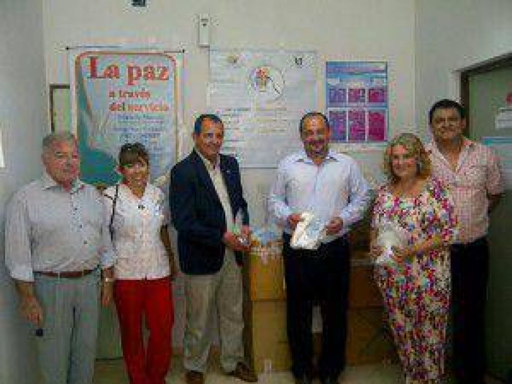 Rotary Club 9 de Julio don� al CPSE kits para la realizaci�n de PAP