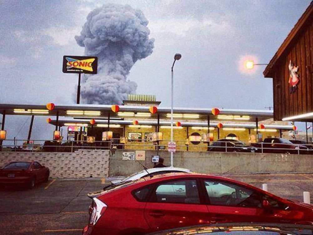 Tragedia en Texas: "Fue como una bomba nuclear"