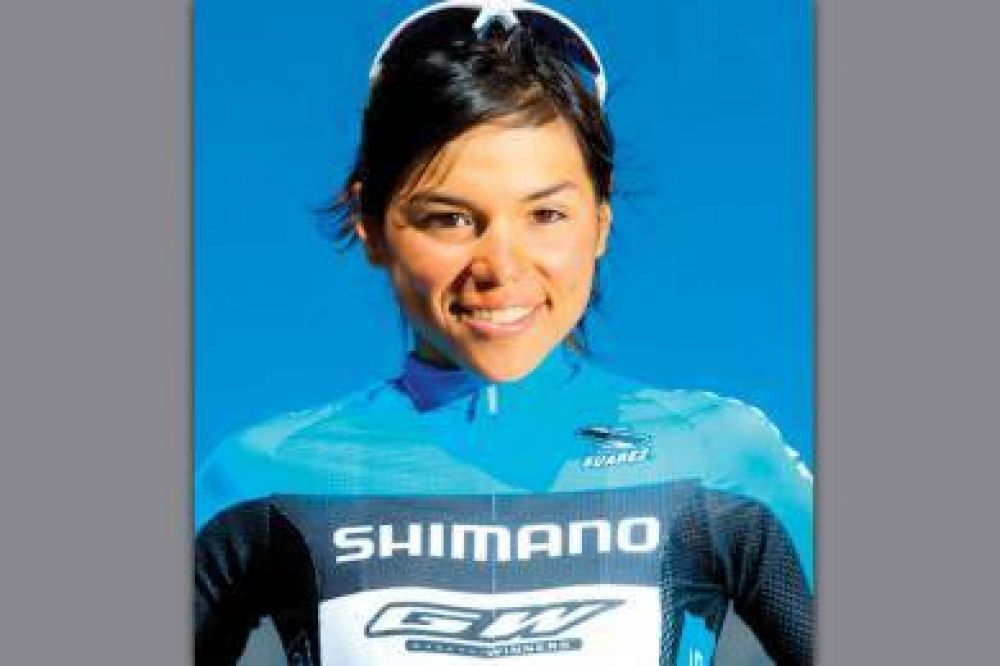 Jacquelina Alvarez con Shimano en Italia