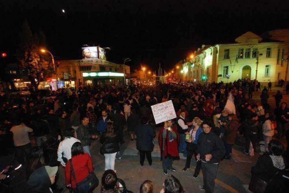 El "18 A" se hizo sentir en R�o Gallegos
