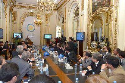 Siete municipios firmaron convenio por $ 424 millones