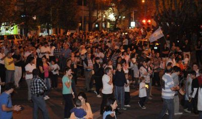 En Saladillo se manifestaron en contra de la reforma de la Justicia