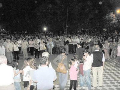 El 18 A se hizo sentir fuerte tambien en Bragado