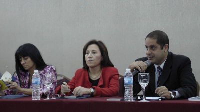 La ministra Nigra particip� de una reuni�n de Med in ISRAEL en Buenos Aires